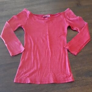 Michael Stars Salmon Colored Knit Top